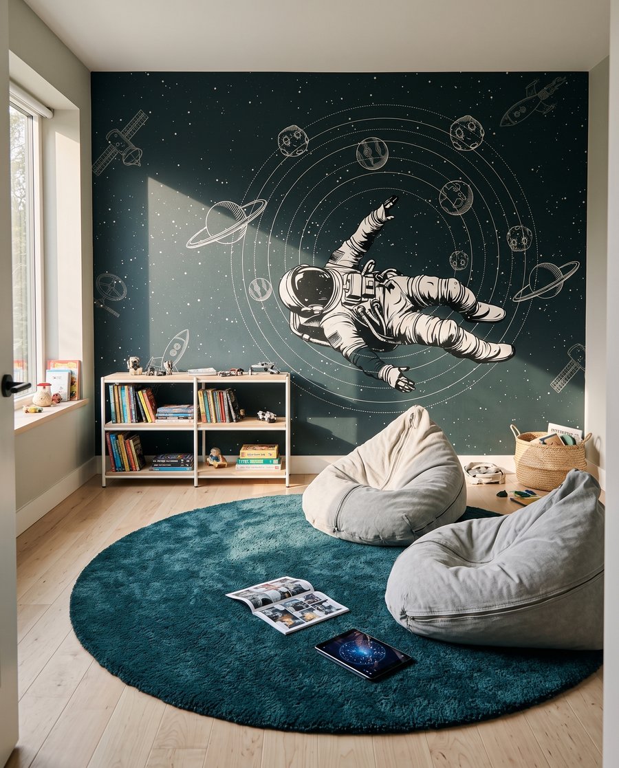 Astronaut între orbite — interior 1