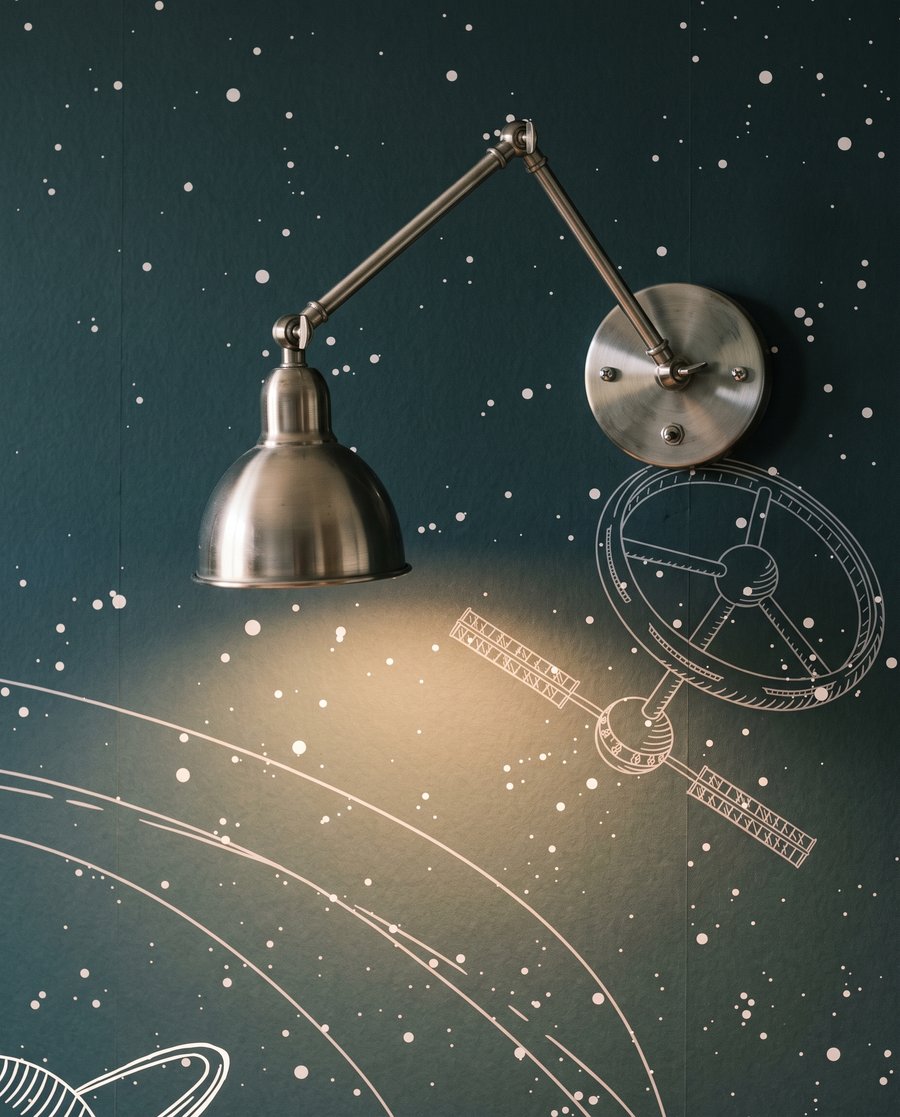 Astronaut între orbite — detaliu