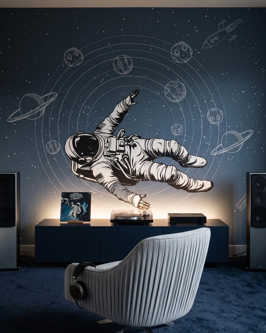 Astronaut între orbite — interior 1