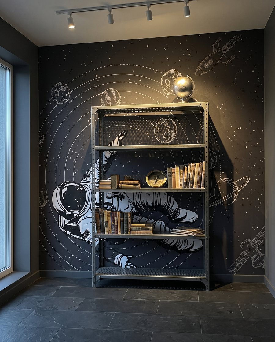 Astronaut între orbite — interior 1