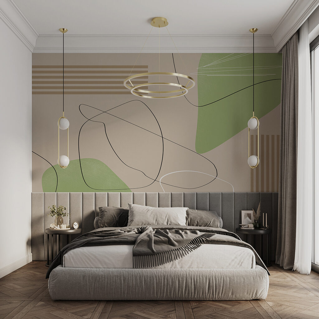 Linii libere peste pete — interior 1