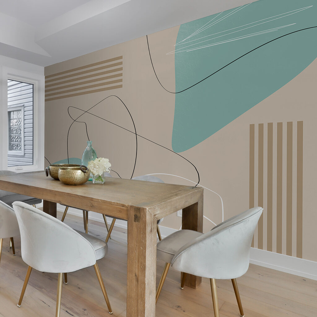 Linii libere peste pete — interior 2
