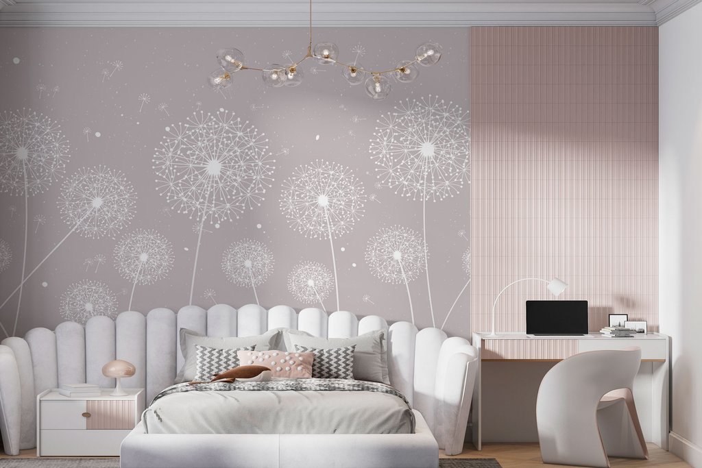 Păpădii pe tulpini lungi — interior 1