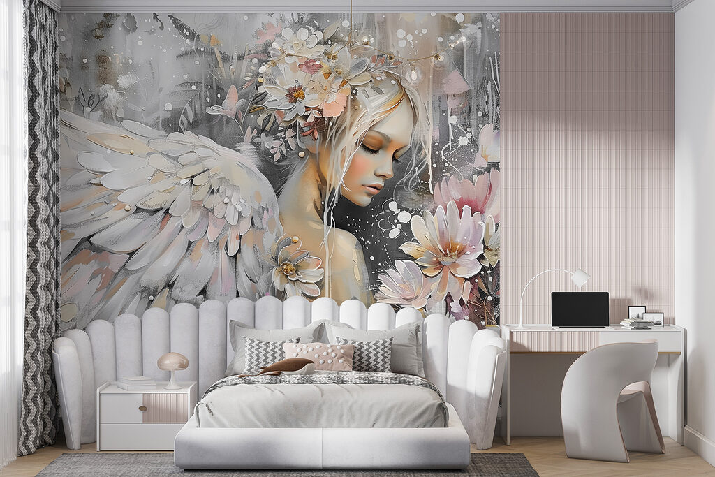 Înger printre flori albe — interior 3