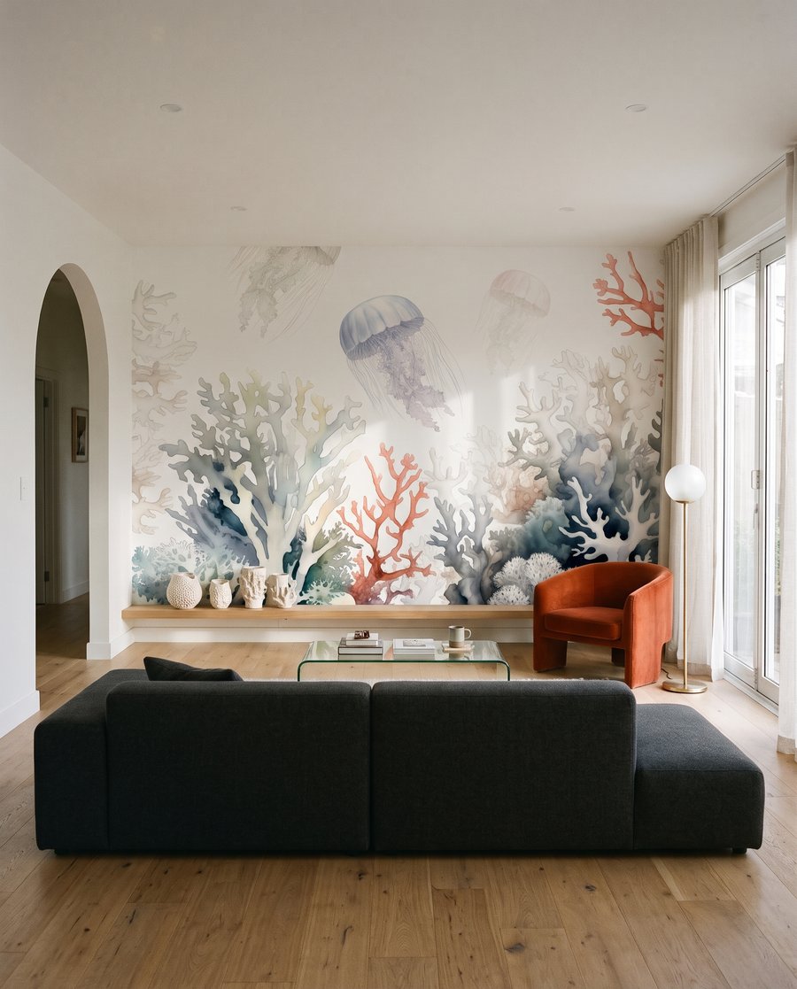 Meduză peste corali — interior 3