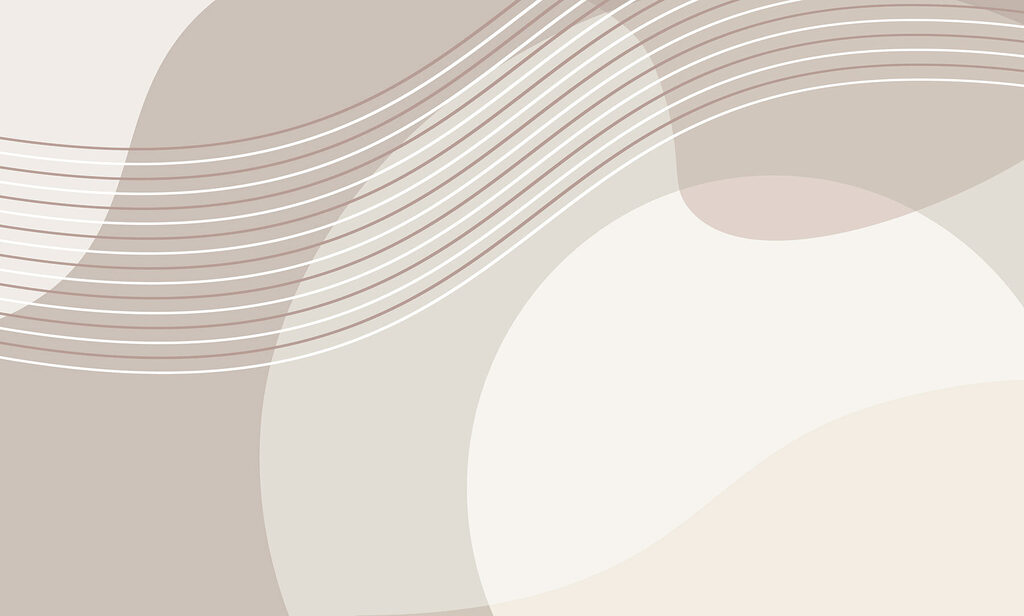 Linii ondulate peste forme — design complet