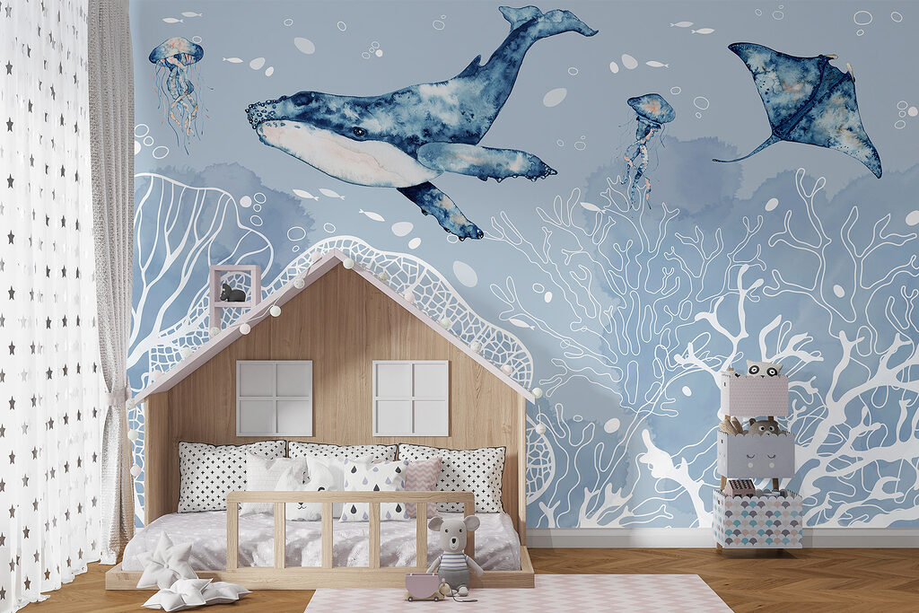 Balenă și raie — interior 1