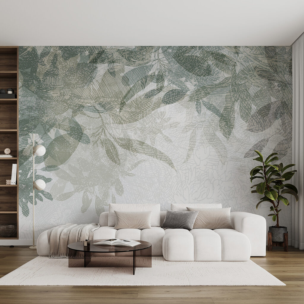 Ramuri de frunze verzi — interior 3