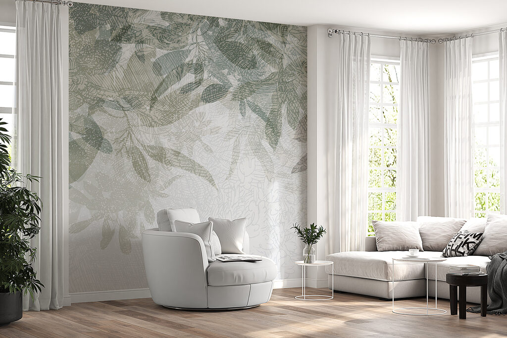 Ramuri de frunze verzi — interior 4