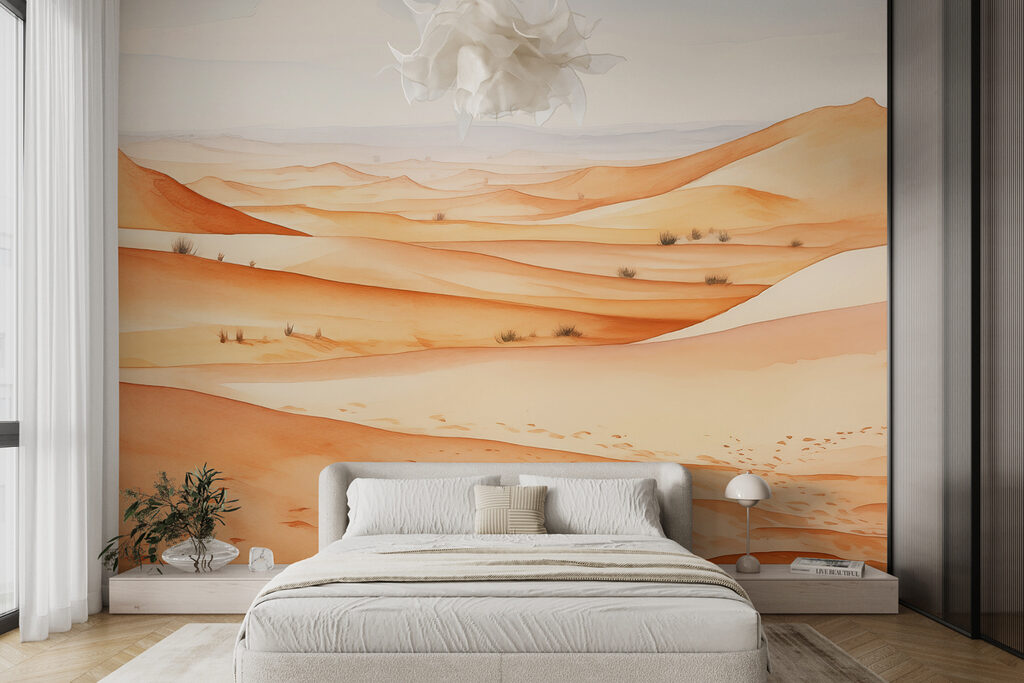 Dune în tonuri calde într-un interior