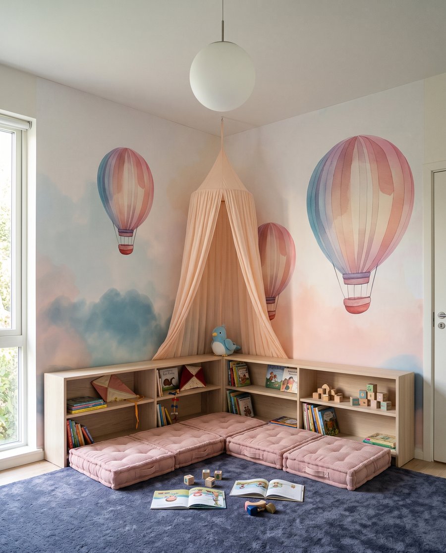 Baloane peste nori — interior 4