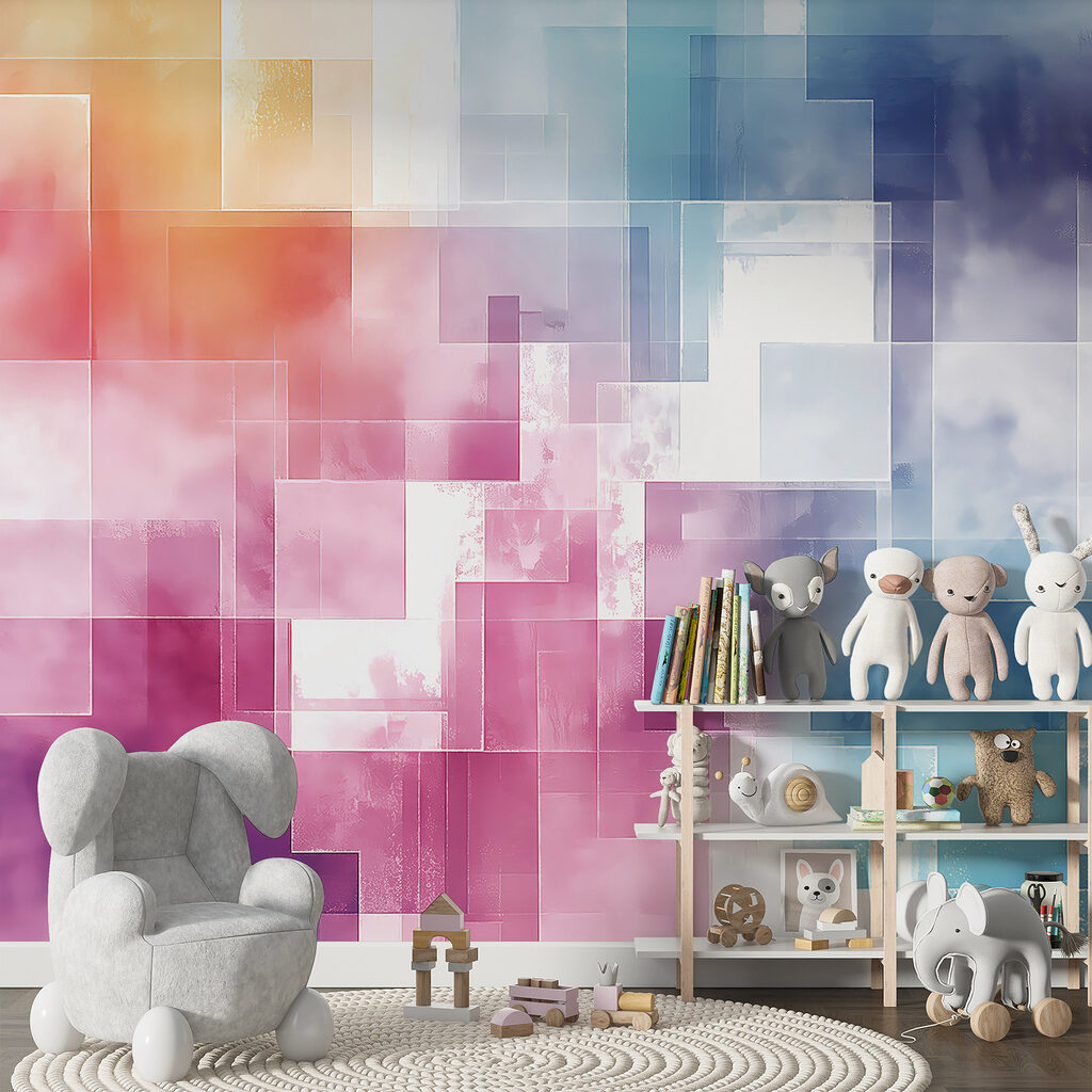 Pătrate în pastel — interior 2