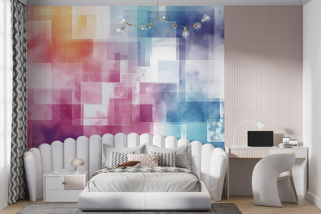 Pătrate în pastel — interior 3