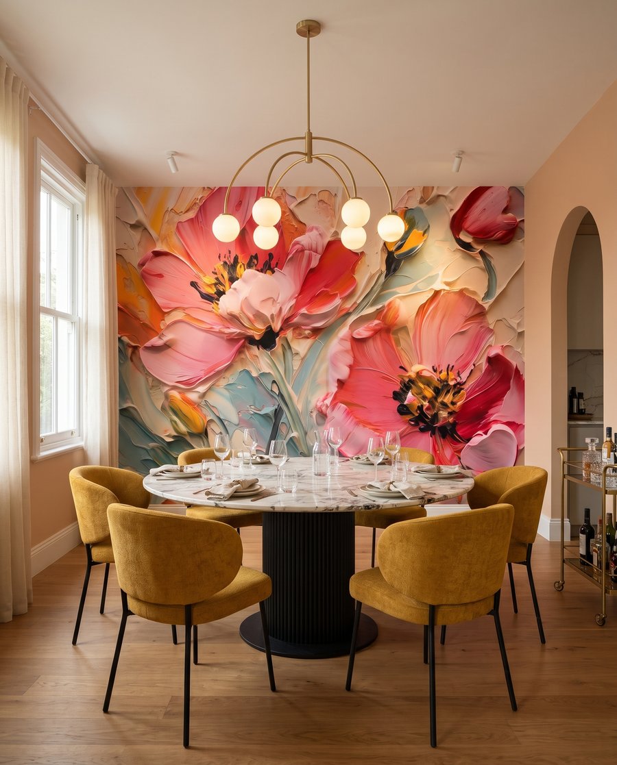 Flori corai colorate — interior 6