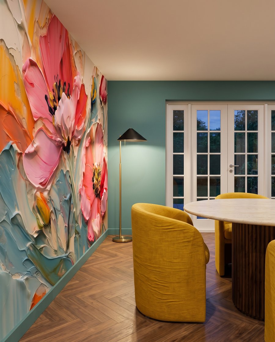 Flori corai colorate — interior 7