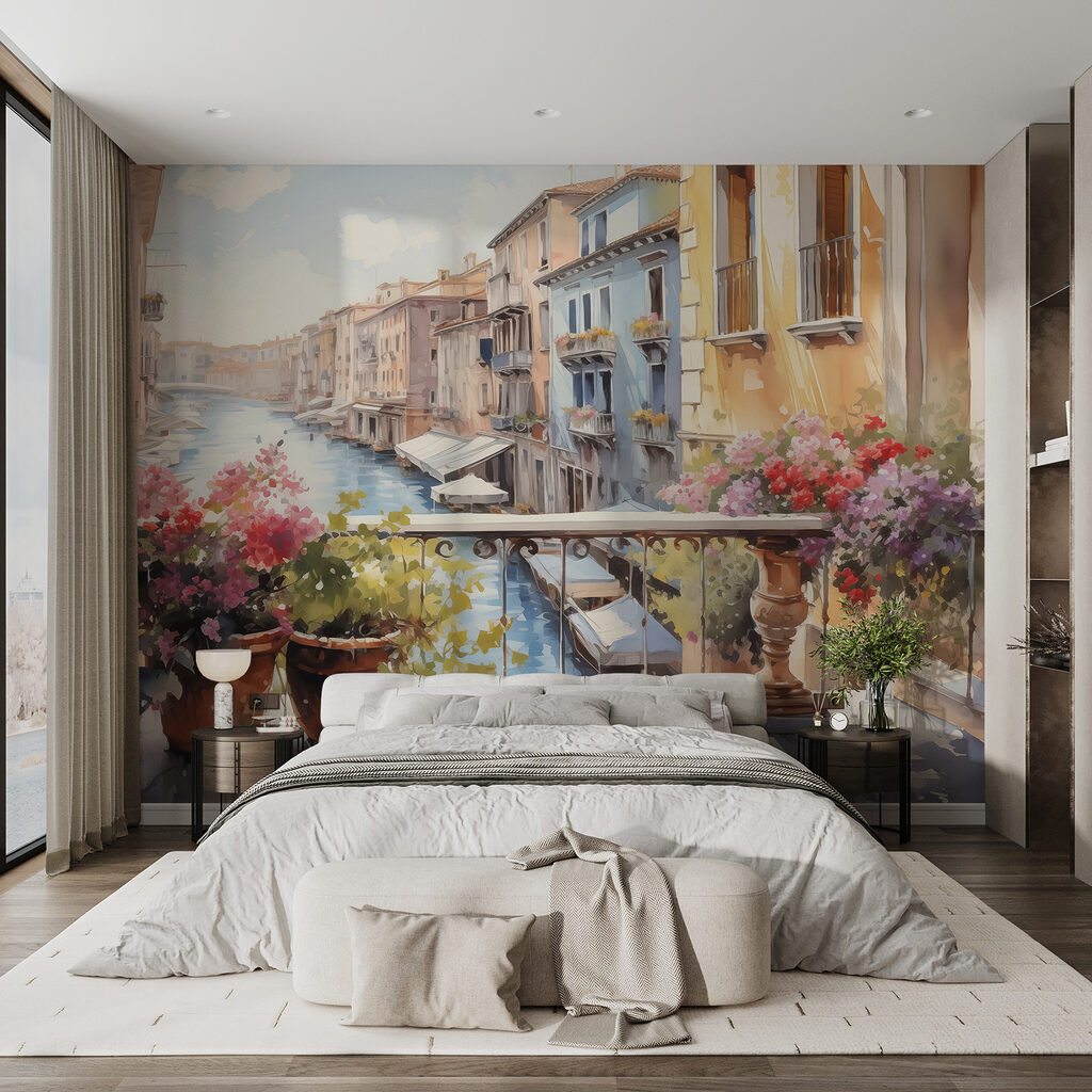 Balcon peste canal — interior 1