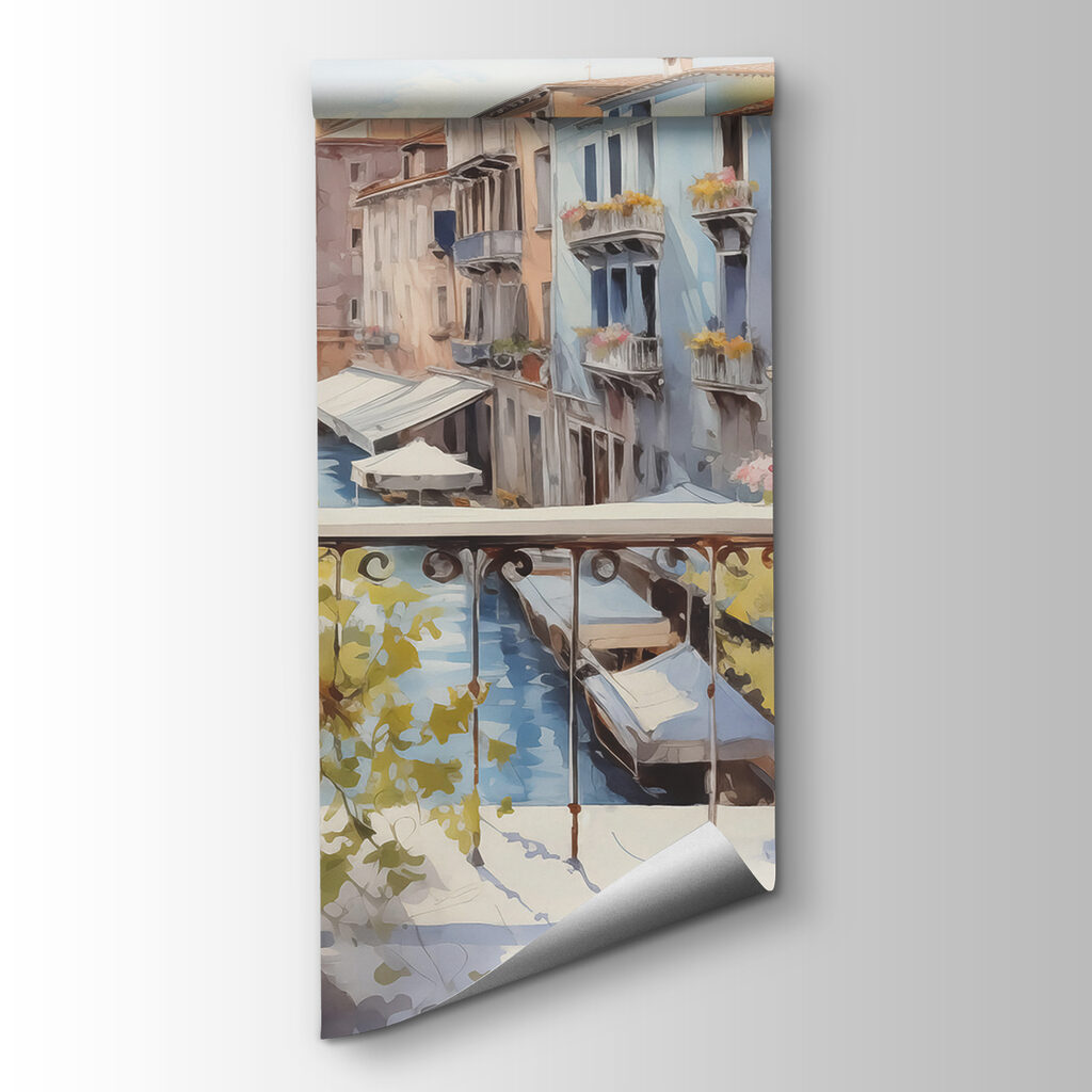 Balcon peste canal — vizualizare produs