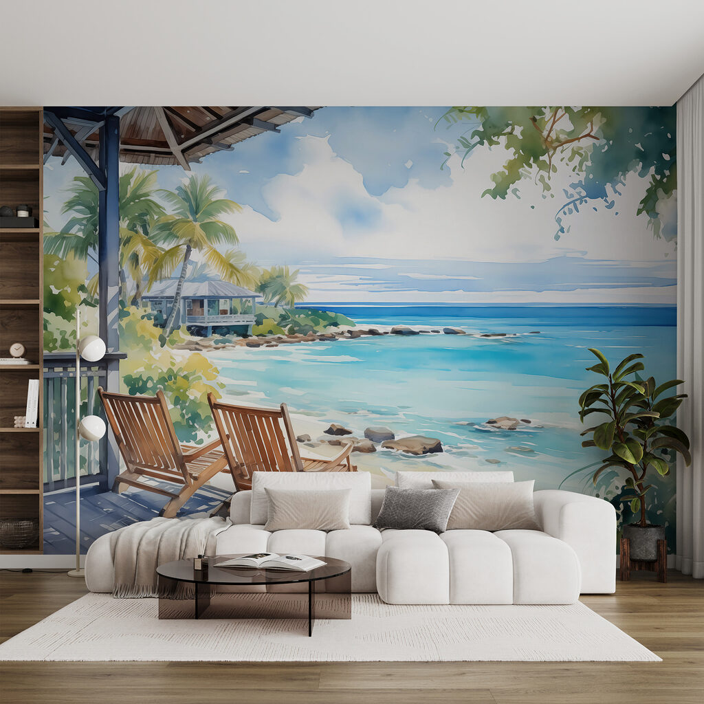 Terasă spre mare — interior 1