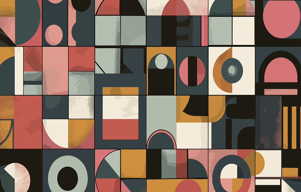 Forme colorate, ritm jucăuș — design complet