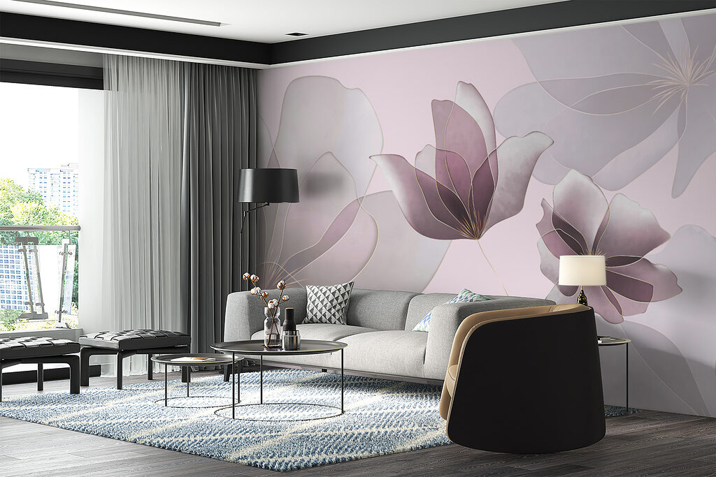 Flori transparente — interior 2