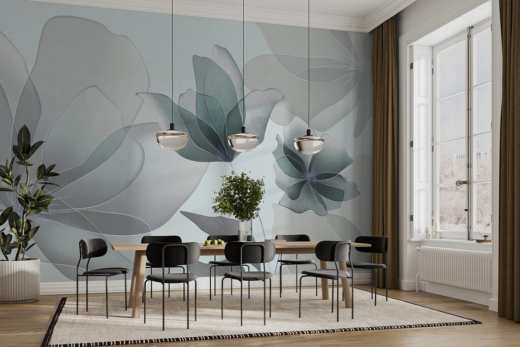 Flori transparente — interior 1