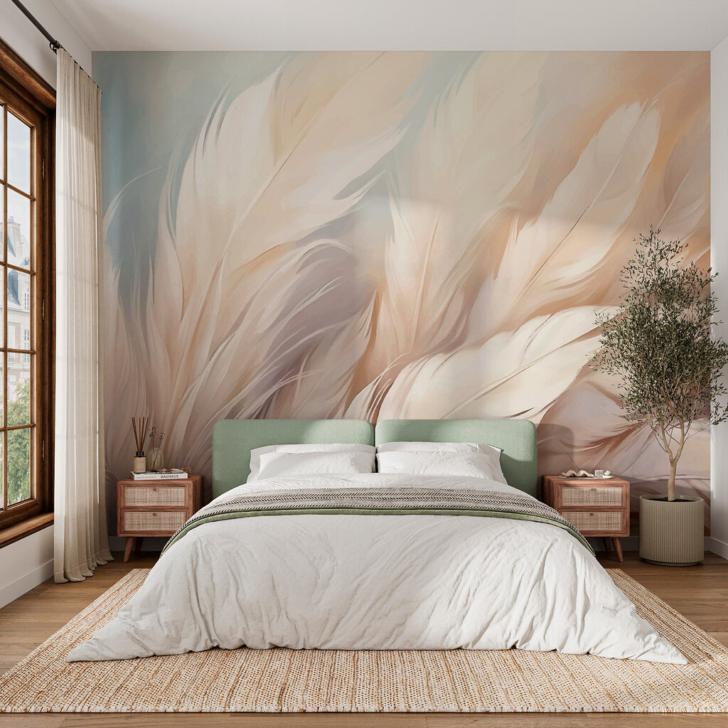 Pene albe în pastel — interior 2
