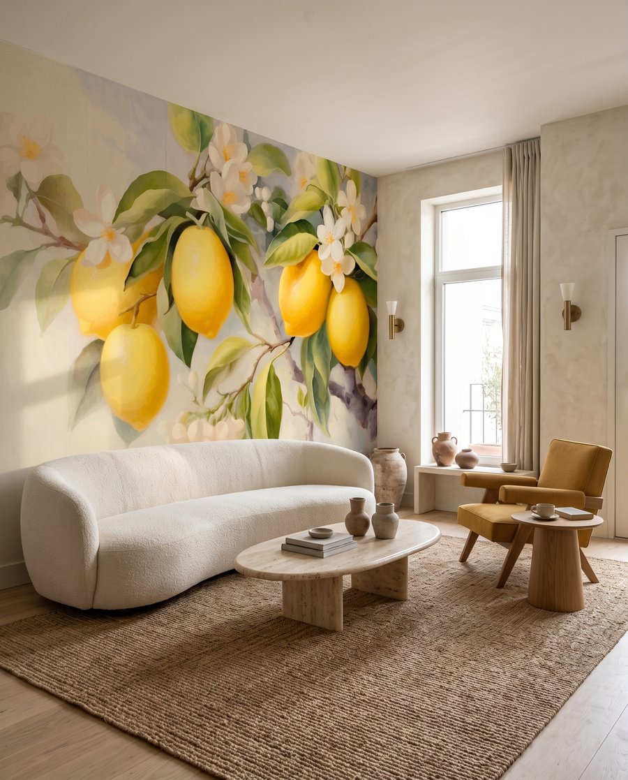 Lămâi cu flori albe — interior 3
