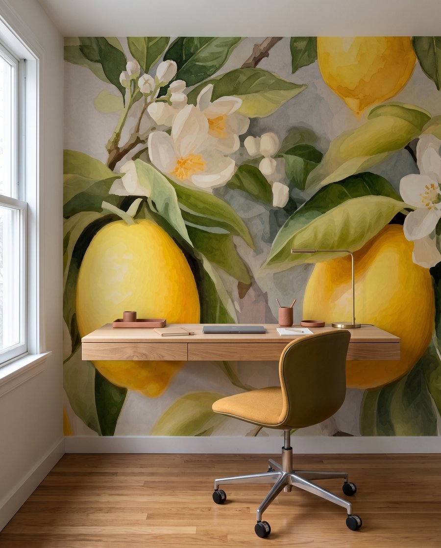 Lămâi cu flori albe — interior 5