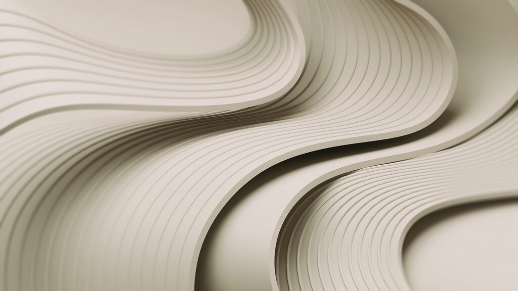 Ondulații în relief — design complet