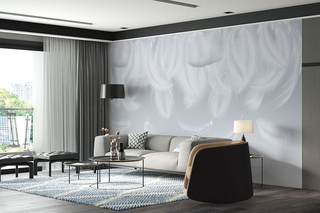 Pene albe plutitoare — interior 1