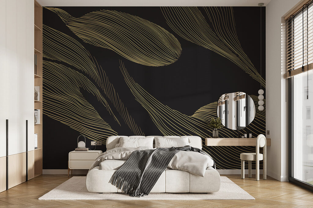 Frunze din linii fine — interior 1