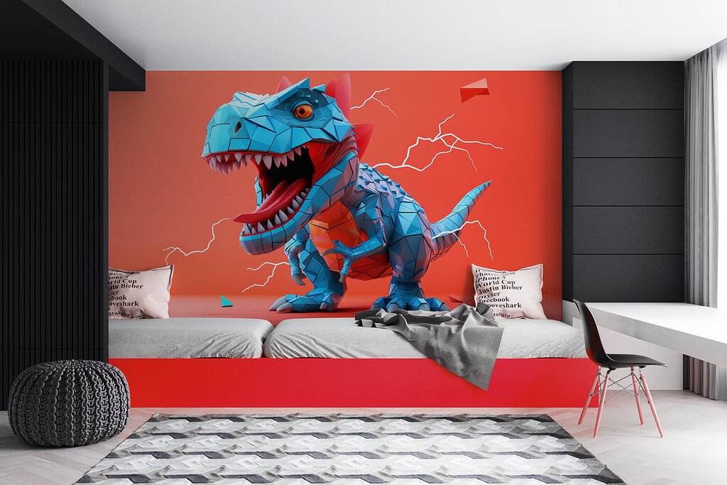 Dinozaur albastru — interior 2