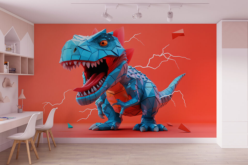 Dinozaur albastru — interior 3