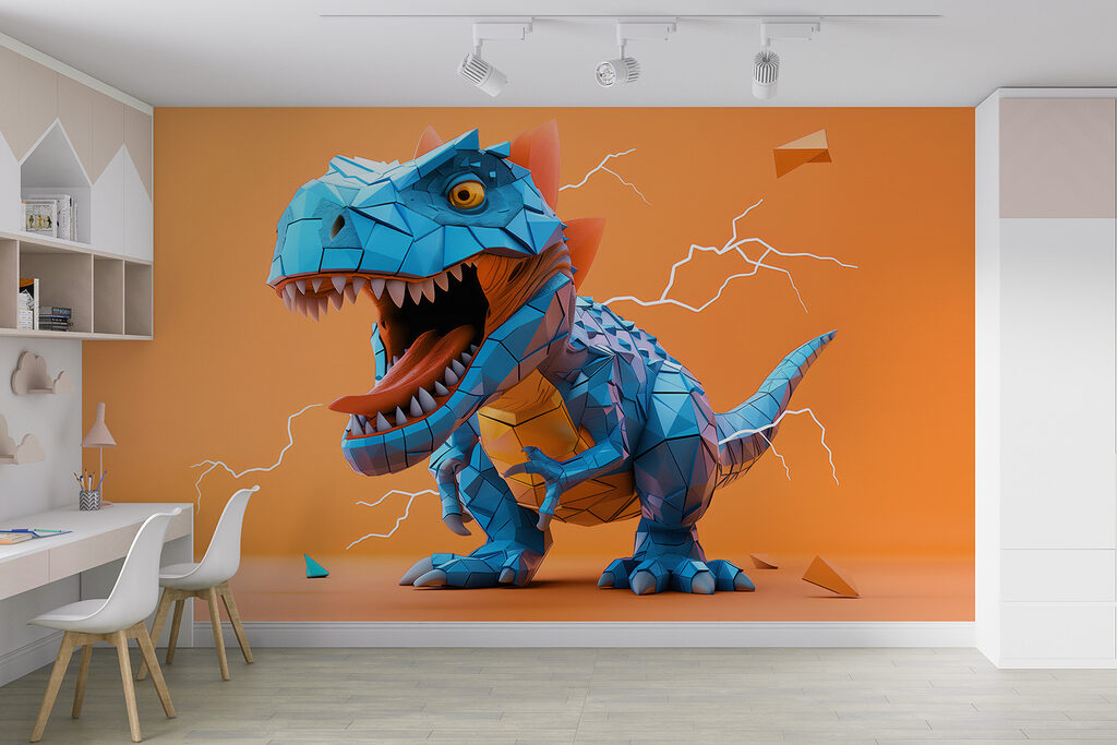 Dinozaur albastru — interior 4