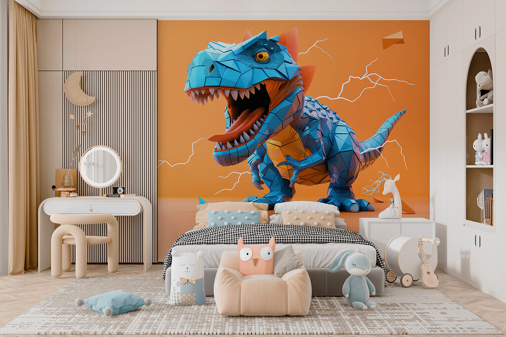 Dinozaur albastru — interior 6