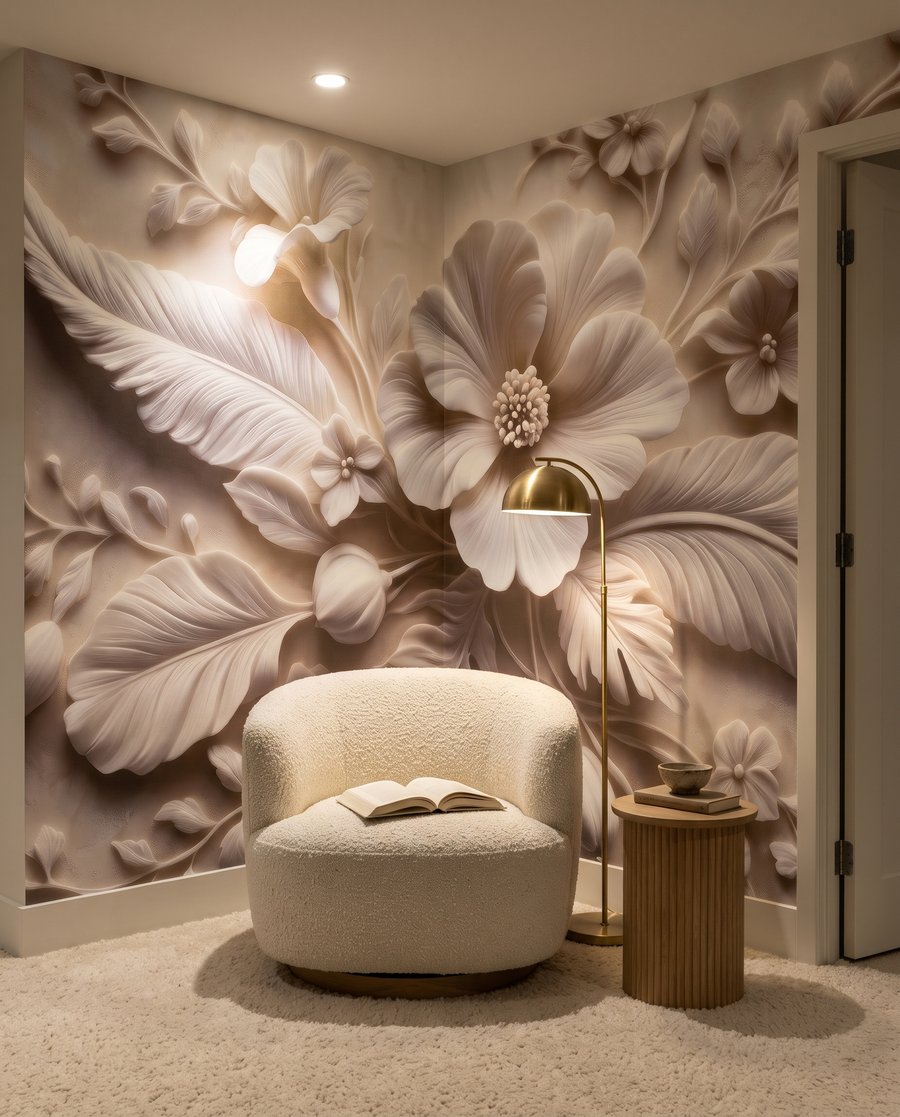 Flori cu pene albe — interior 2