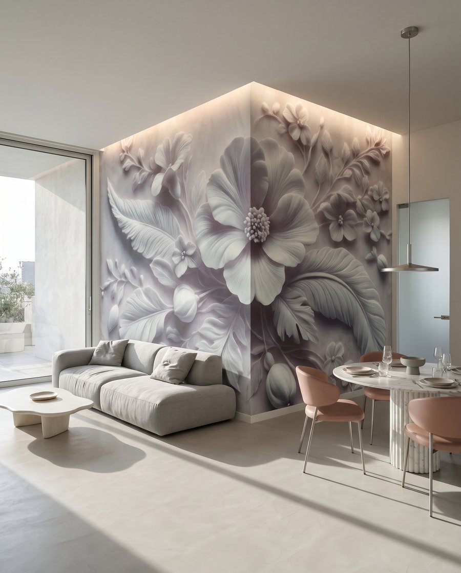 Flori cu pene albe — interior 3