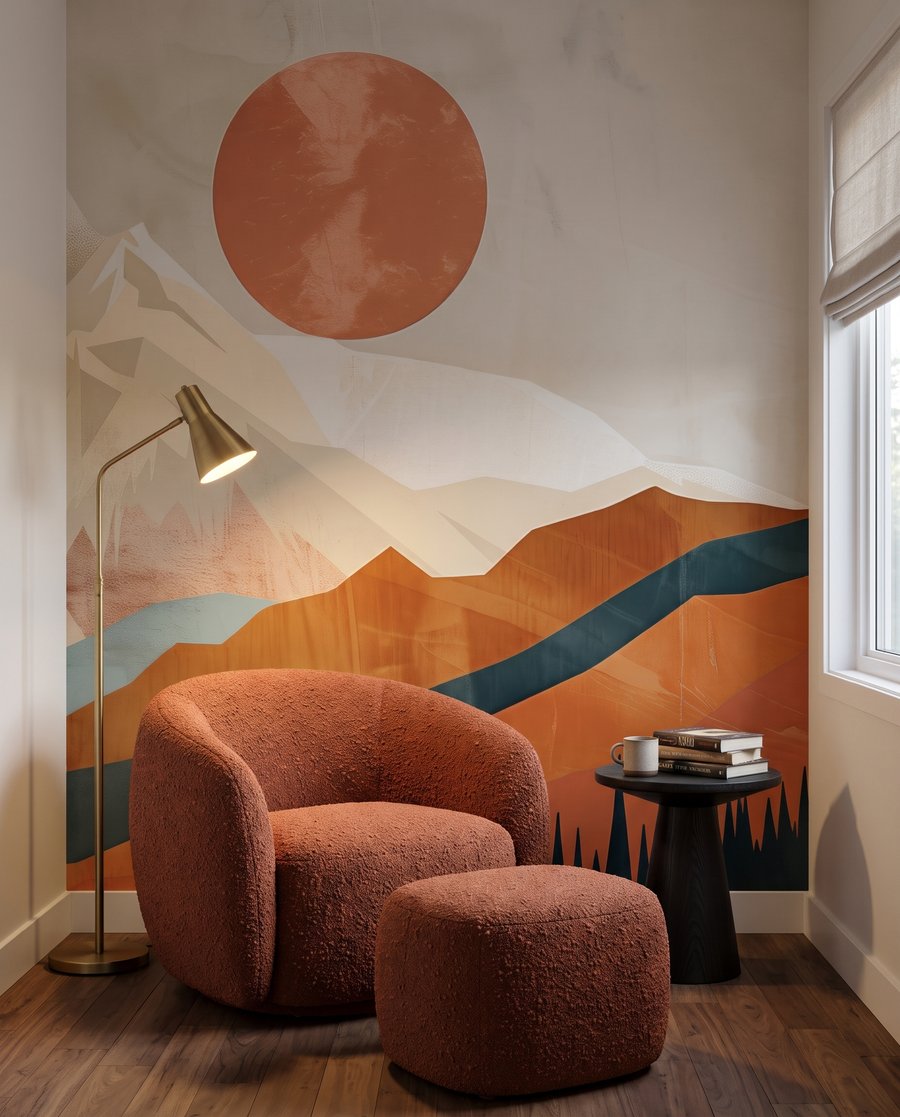 Munți sub soare arămiu — interior 5