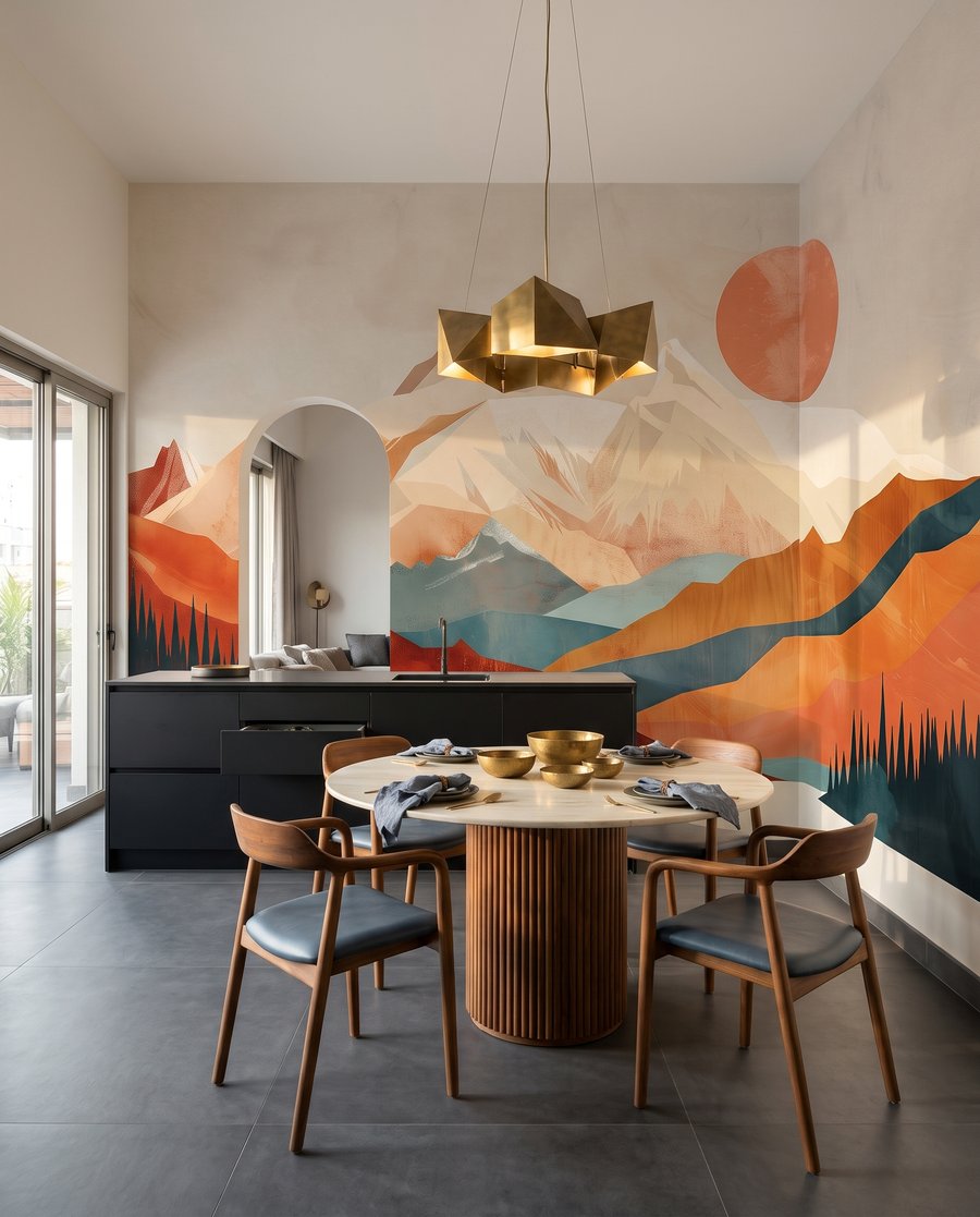 Munți sub soare arămiu — interior 6