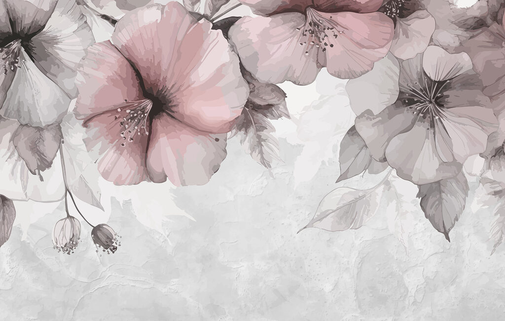 Voaluri de flori — design complet