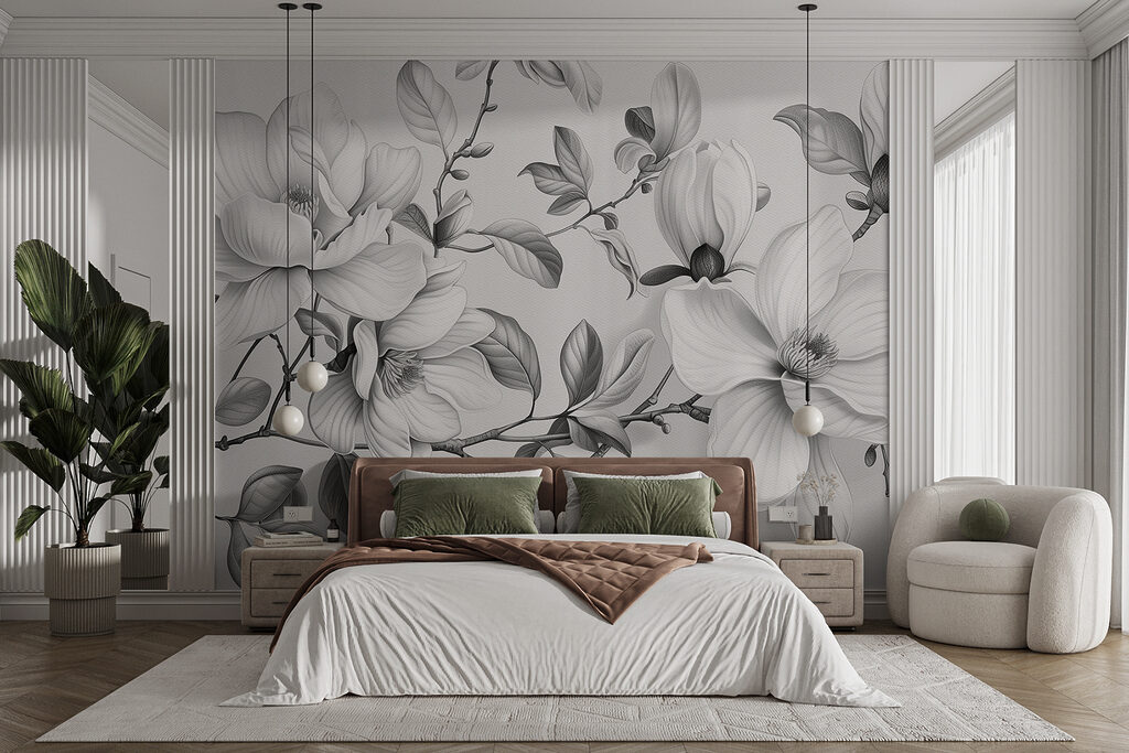 Magnolii în creion gri — interior 4