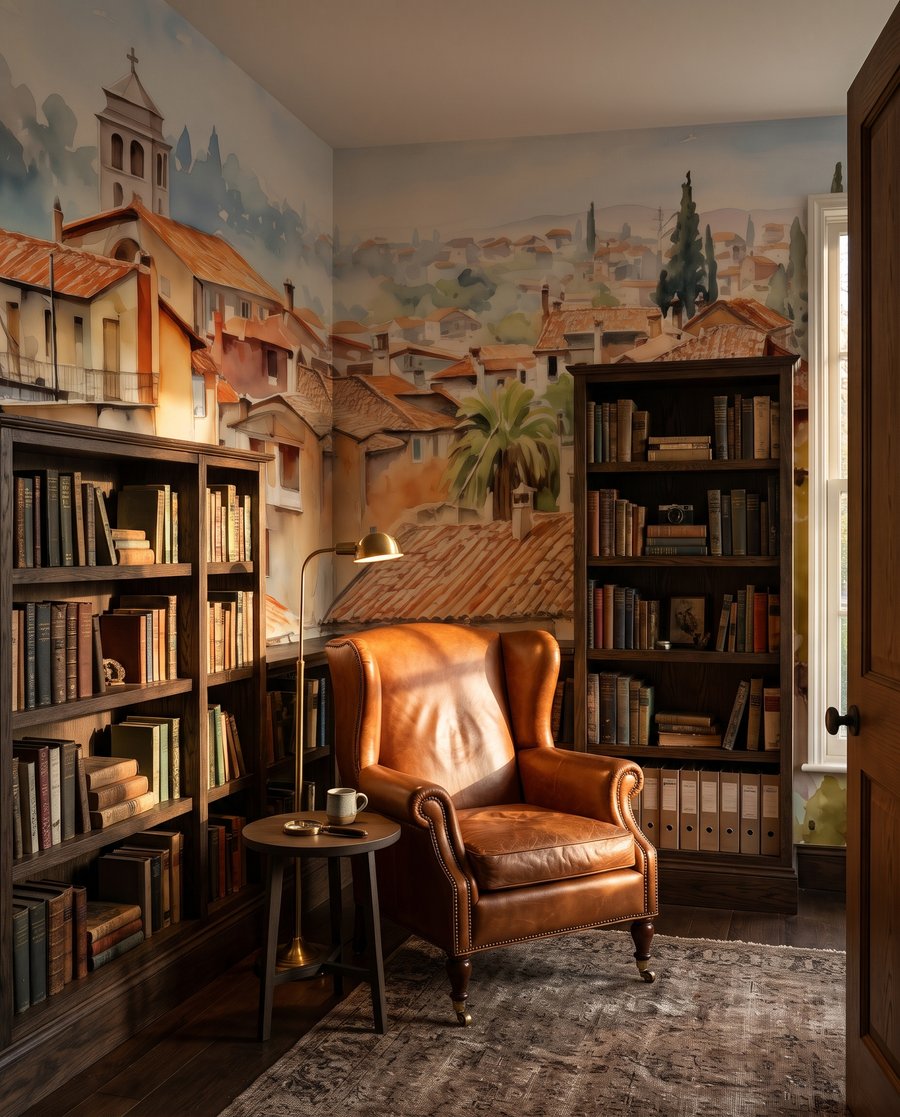 Acoperișuri în acuarelă caldă — interior 4