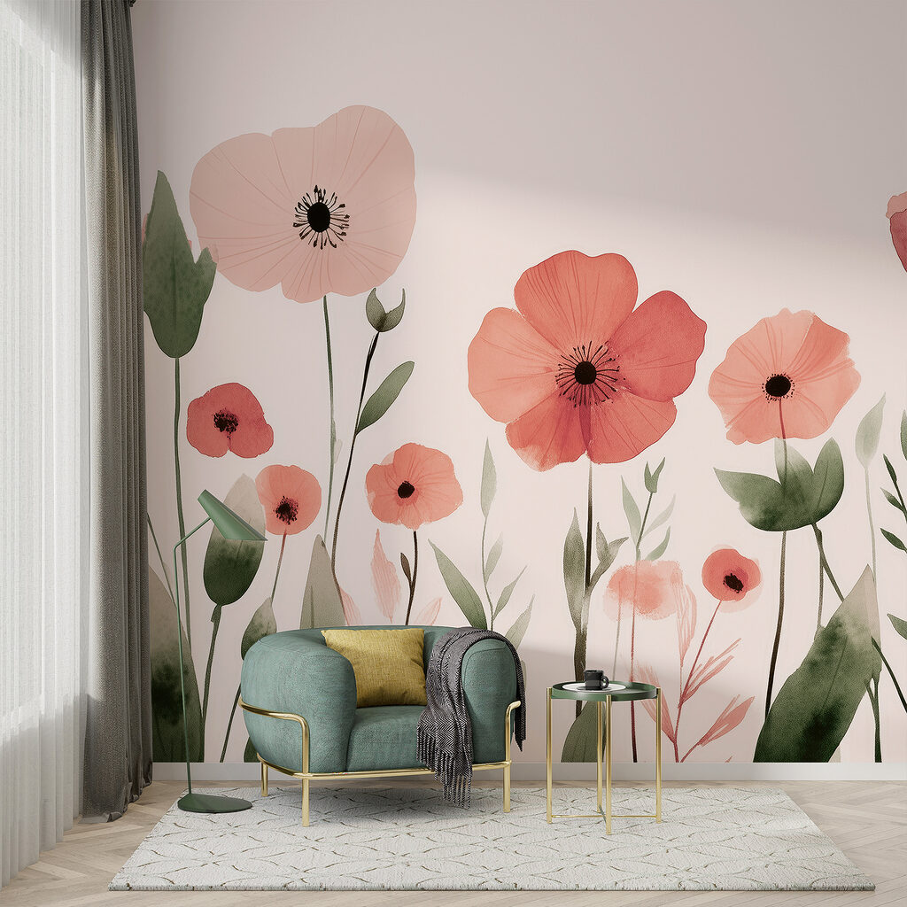 Flori galbene, frunze întunecate — interior 3