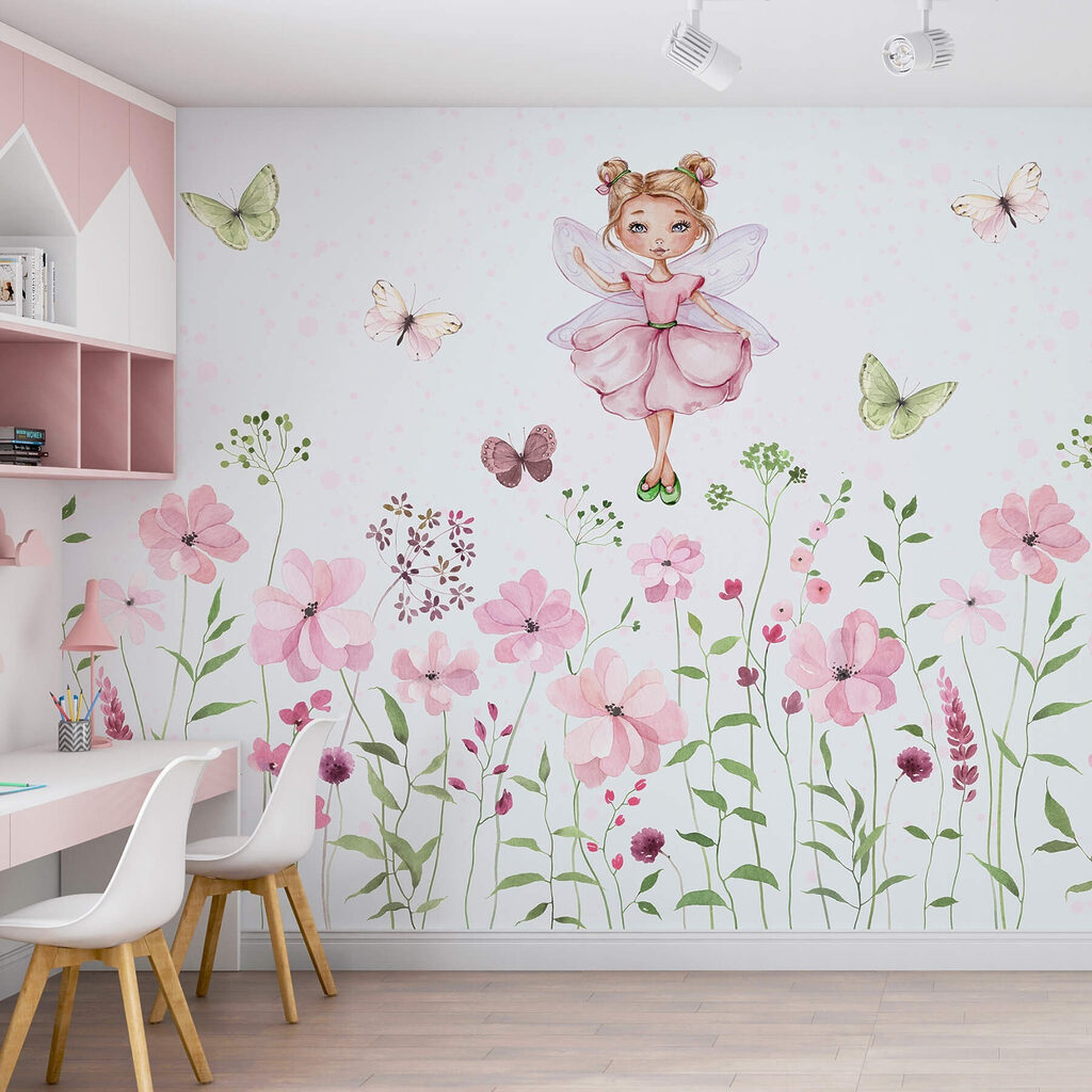 Zână deasupra florilor — interior 1