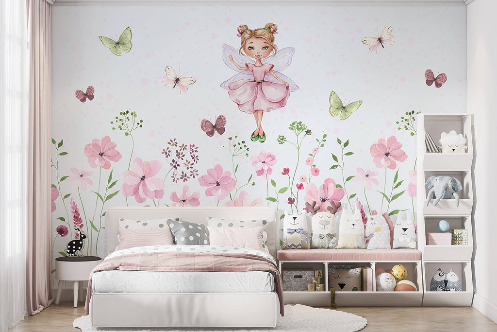 Zână deasupra florilor — interior 2