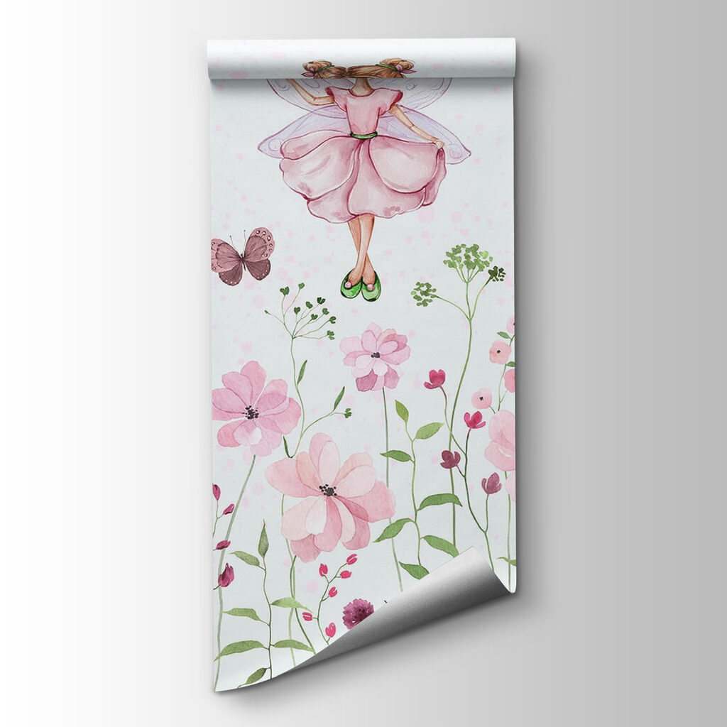 Zână deasupra florilor — vizualizare produs