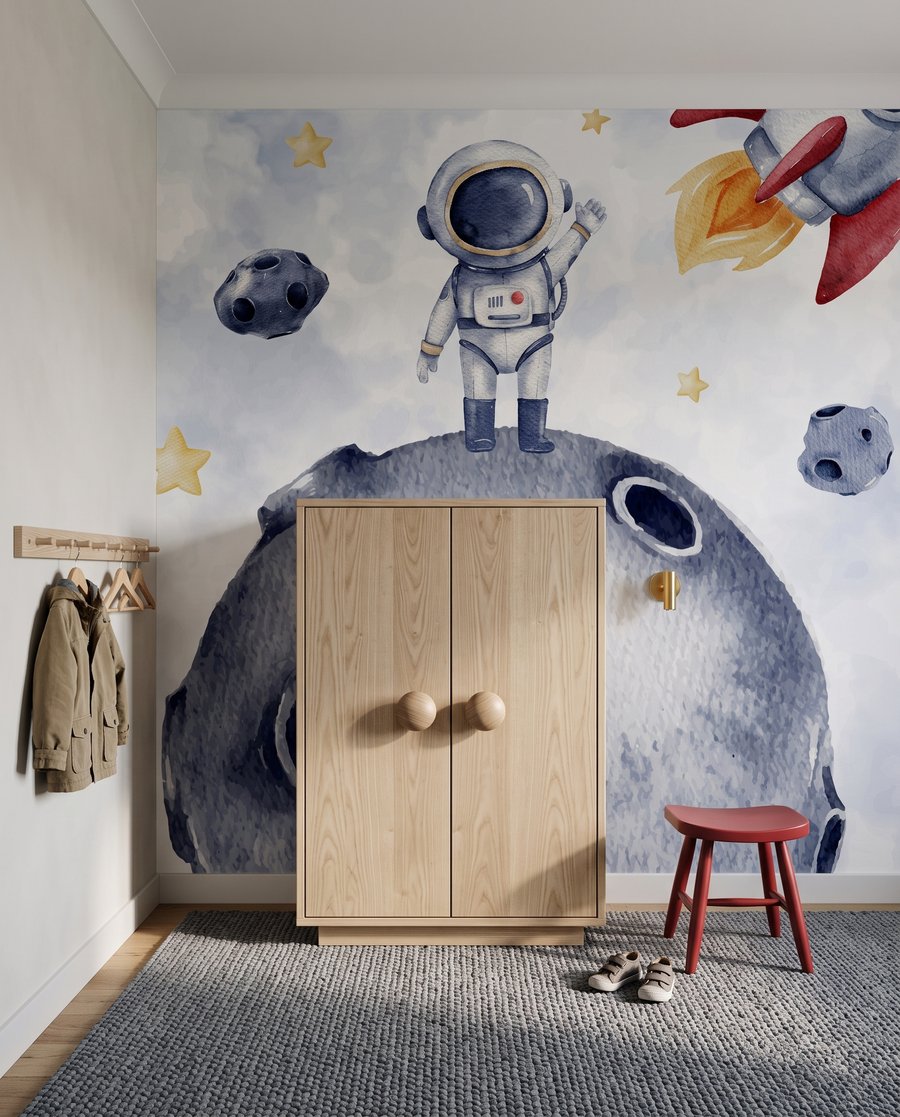 Astronaut pe lună — interior 6