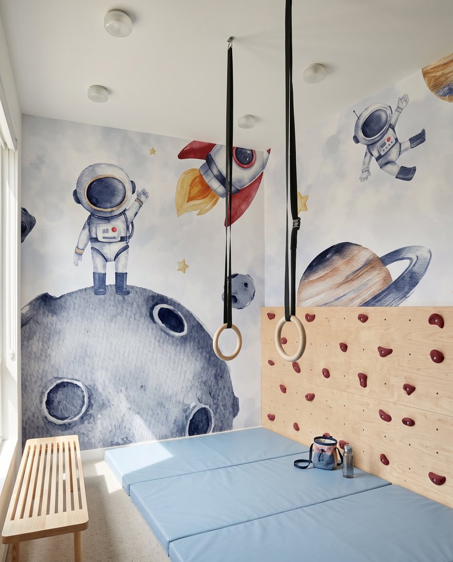 Astronaut pe lună — interior 5