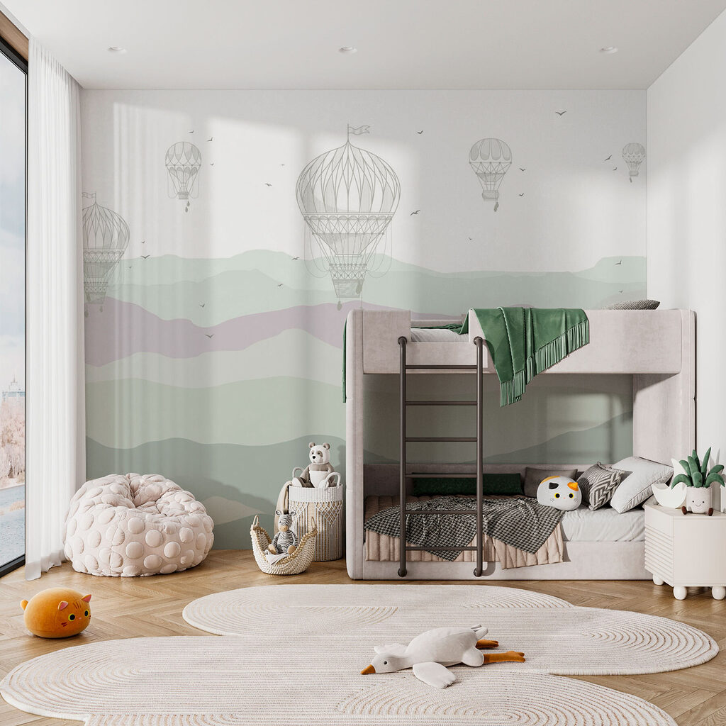 Baloane peste straturi blânde — interior 2