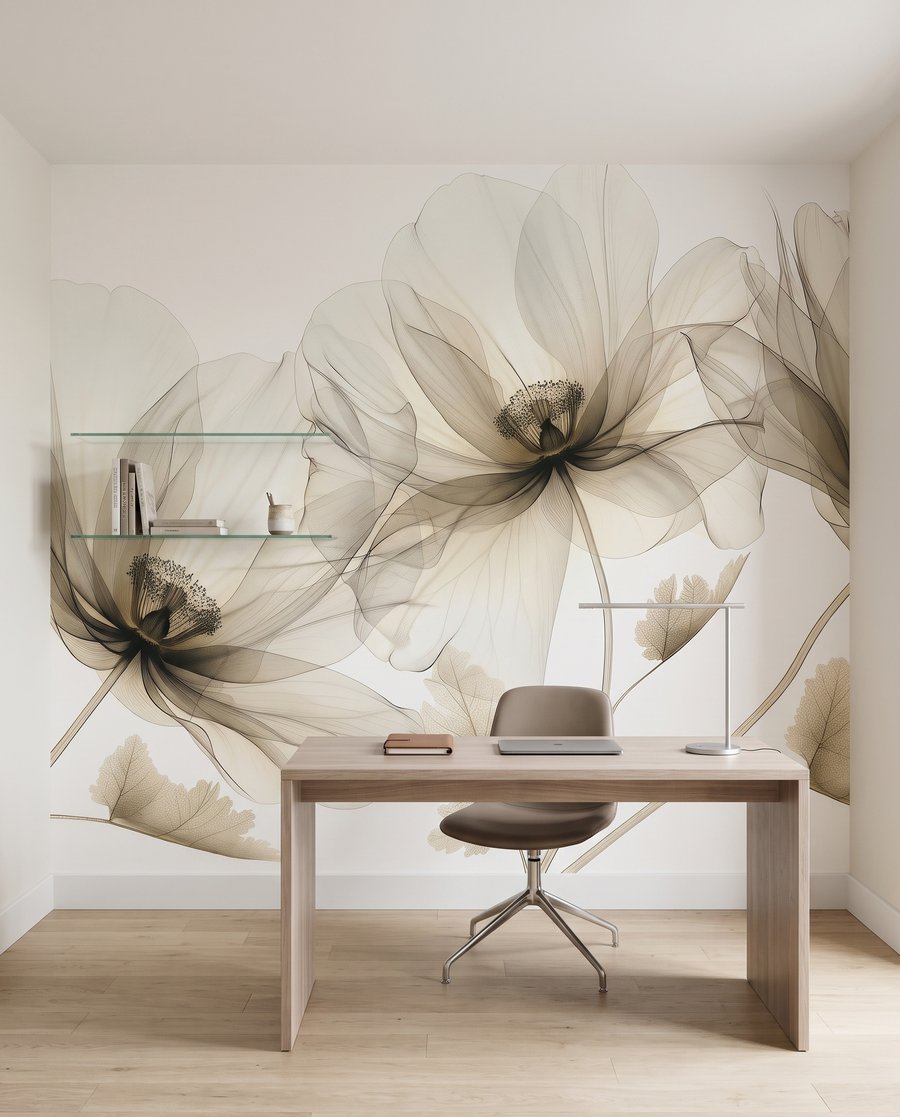 Flori transparente pe tulpini — interior 6